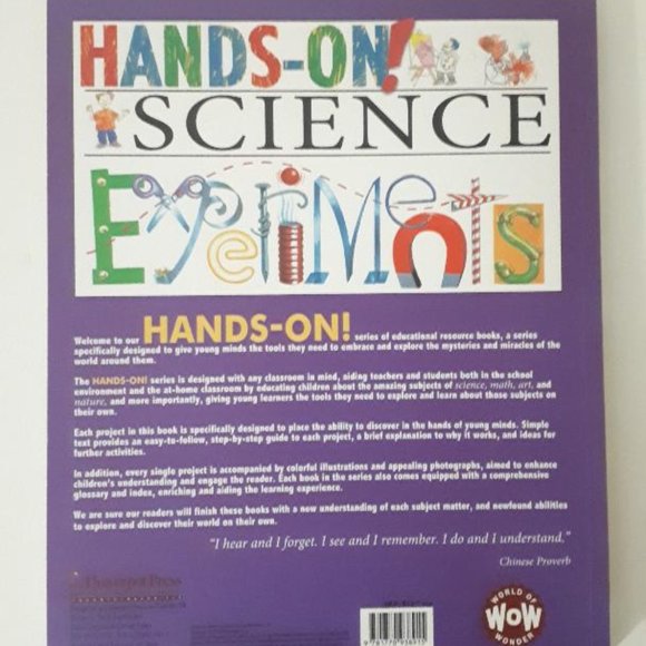 📚SET OF TWO BOOKS📚 "Hands On Science Experiments" And "Hands On Math Projects" - Picture 4 of 7